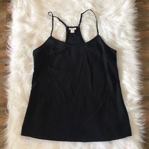 JCrew Black thin tank top